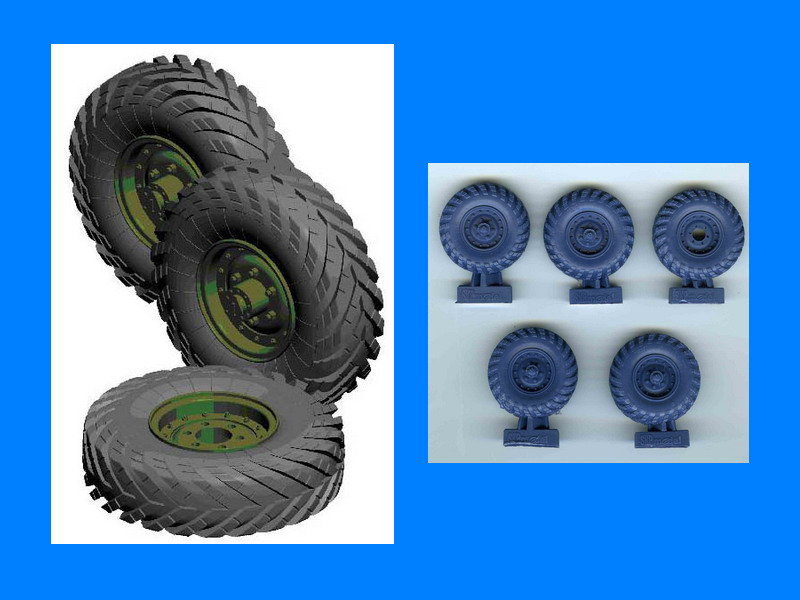 SKP143 Whells for Gaz 66 1/35